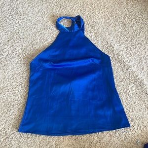 silk halter top
